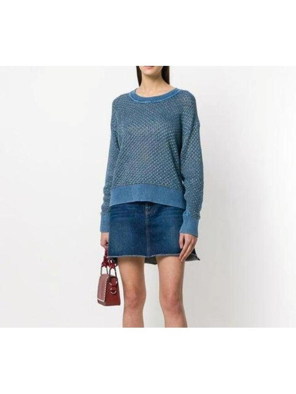 Rag & Bone Metallic Crewneck (L)